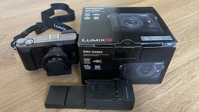 ขาย Panasonic Lumix GX85 ใช้น้อย ชัตเตอร์ 3,xxx